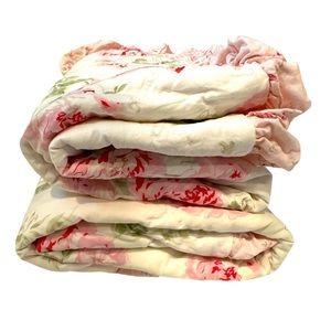 Simply Shabby chic shams queen or full size rare